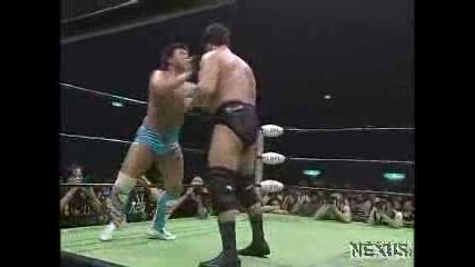 NOAH Kenta Kobashi & KENTA vs Kensuke Sasaki & Katsuhiko Nakajima
