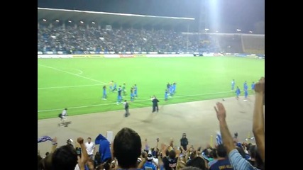 Levski - Gent pozdrav sled macha 