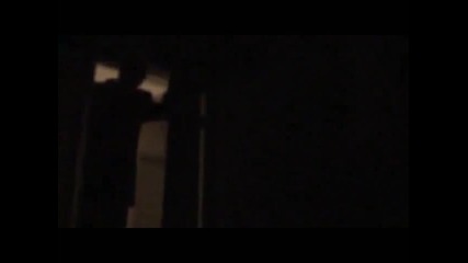 Alex yelling at Slender Man