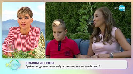 Юлияна Дончева: недоверието - причина за разрушаване на семейството - На кафе (21.09.2021)