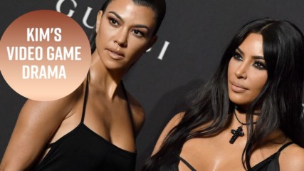 Kourtney almost sued Kim over her video game