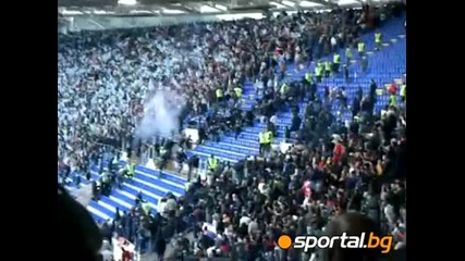 Жесток бой между фенове на Лацио и Рома