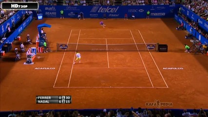 Nadal vs Ferrer - Acapulco 2013!