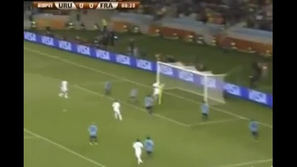 Uruguay - France 0 - 0 world Cup 2010 