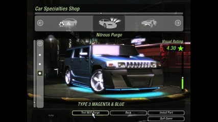 Need For Speed Underground 2 Hummer H2 Tuning