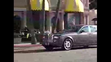 Rolls Royce Phantom In Beverly Hills