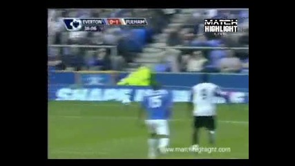 25.04.2010 Everton - Fulham 2:1 