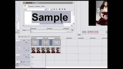 Sony Vegas Tutorial Effect #41 (text effect) 
