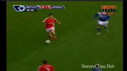 Birmingham 0 - 1 Arsenal (nasri) 