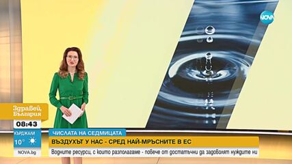 „Числата на седмицата”: Въздухът у нас – сред най мръсните в ЕС
