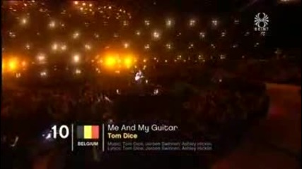 Belgium Eurovision 2010 - Tom Dice Me And My Guitar 