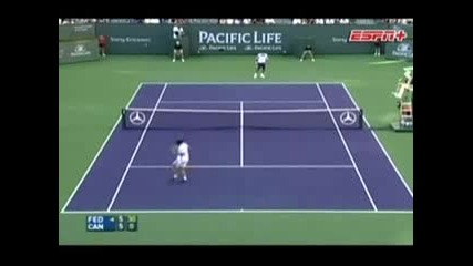 Federer In Indian Wells 2007