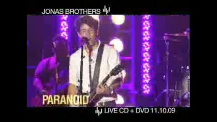 Jonas Brothers Live Cd + Dvd