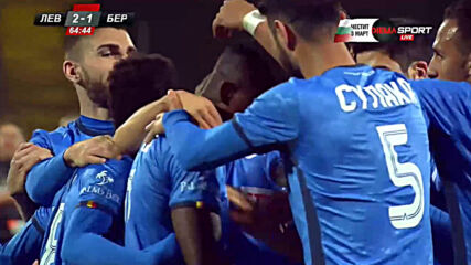 Левски - Берое 3:1 /репортаж/