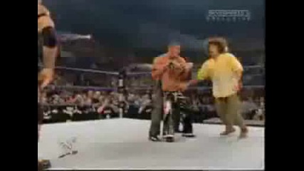 Smackdown vs Raw brawl