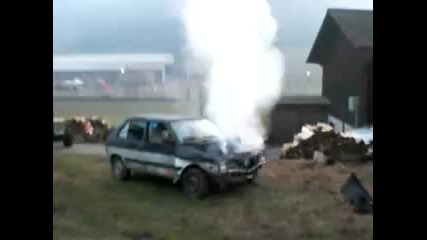 Subaru Justy - Last moments