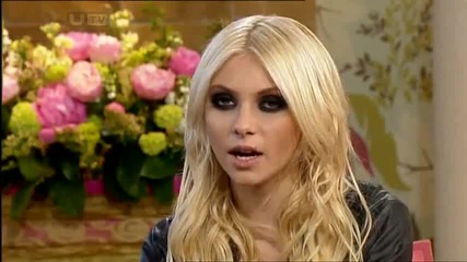 Taylor Momsen on This Morning show