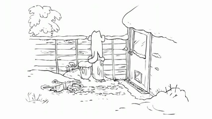 Simon's Cat 'snow Business'