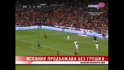 Видео Европейски футбол - Испания - Турция 1 0.flv