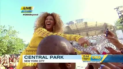 Beyonce - Best Thing I Never Had Live On Good Morning America Summer Concert * H D *