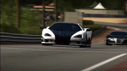 Ssc Ultimate Aero срещу Bugatti Veyron 16.4 - анимирано