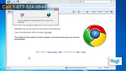 How to install Google® Chrome 8 on Windows® 7
