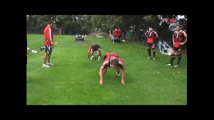 R80 Rugby Coaching : Scrum drills with the Crusaders
