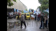 500 души протестираха в Пазарджик срещу радикалния ислям