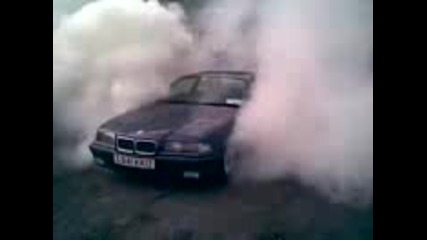 Bmw 320i яко burnout