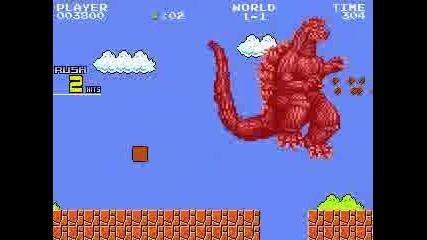 Godzilla vs The Mushroom Kingdom 