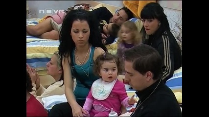 Скандала между Елеонора и Стоян - Big Brother Family 30.03.2010 