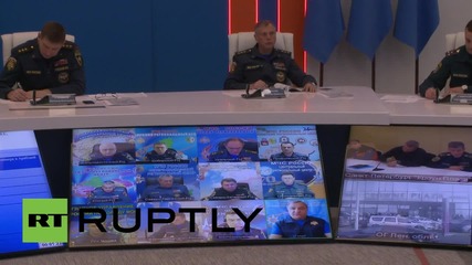 Russia: EMERCOM brief on the search for remains following Egypt crash