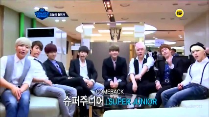 (hd) Super Junior - Preview today ~ M Countdown (05.07.2012)