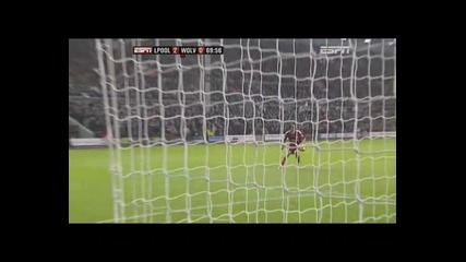 Liverpool vs Wolves [ 26 12 09 ] 2 0 Benayoun