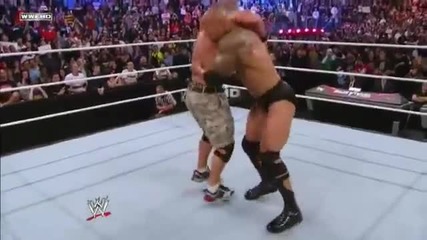 The Rock Bottom on John Cena