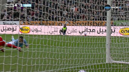Goal by Newcastle United
