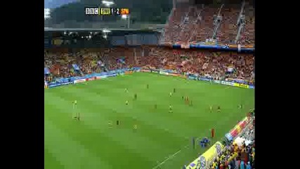 Евро 2008 Швеция - Испания 1:2 Давид Вия