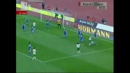 България 2:0 Кипър
