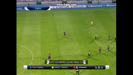 Pro Evolution Soccer 2011 - Dani Alves - 37m Goal
