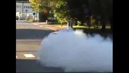 Bmw E30 325 Turbo Burnout