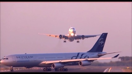 Близо Мис бедствие две равнини сблъсък злополука Barcelona Airport Hd