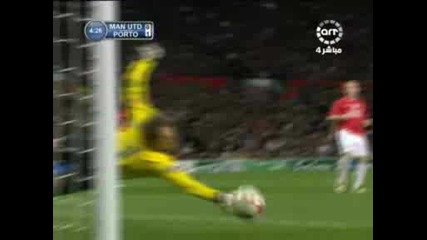 07.04 Манчестър Юнайтед - Порто 1:1 Кристиан Родригес гол