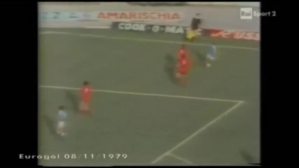 1979 Napoli Italy 1 Standard Liege Belgium 1 Uefa Cup