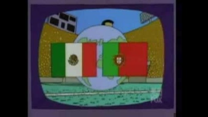 Simpsons - Португалия Срещу Мексико