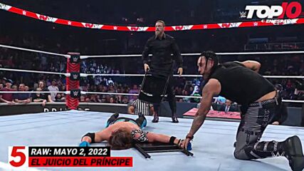 Top 10 Mejores Momentos de RAW: WWE Top 10, Mayo 2, 2022
