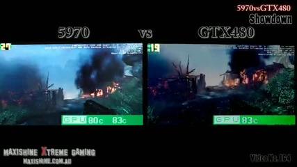 Maxishine Xtreme Gaming - Gtx 480 Vs Hd 5970 - Crysis Warhead 