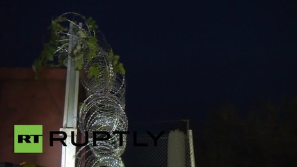 Hungary: Mad Max-style train barricade signals final closure of borders with Serbia