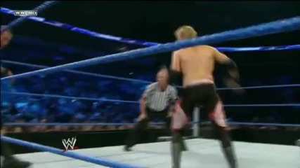 Corner Lift into School Boy Roll Up - Randy Orton