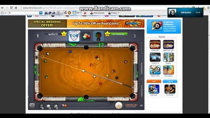 8 ball pool - лигавене и рандом прикасзки