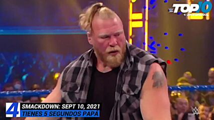 Top 10 Mejores Momentos de SMACKDOWN: WWE Top 10, Sept 10, 2021